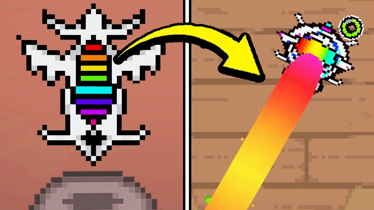 They Added RAINBOW Brimstone From Undertale...