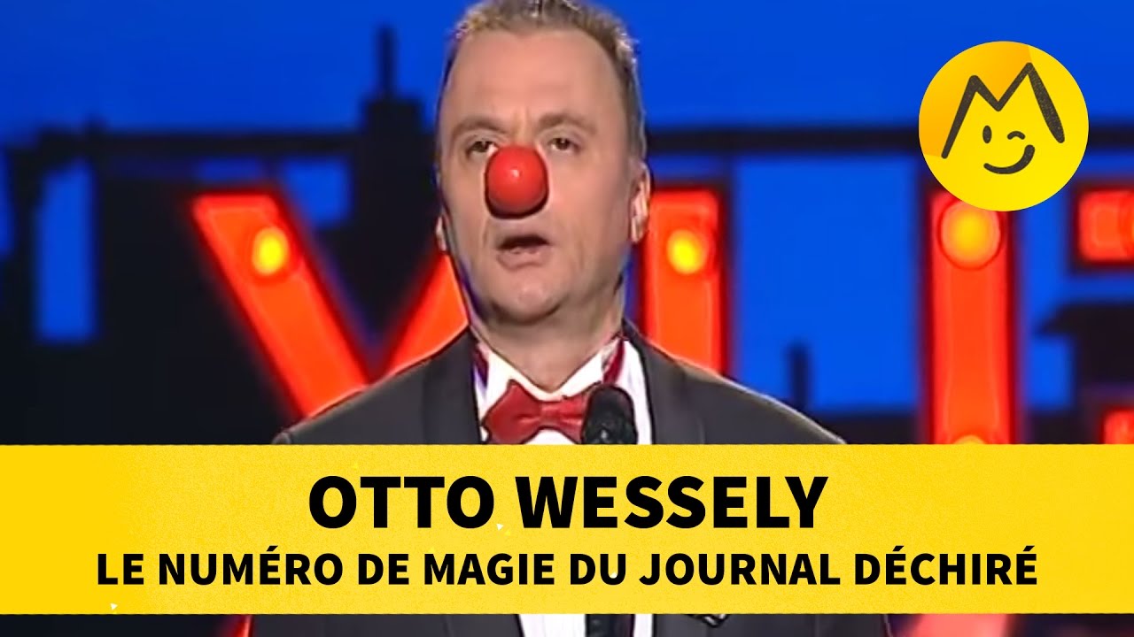 Otto Wessely : le numéro de magie du journal déchiré