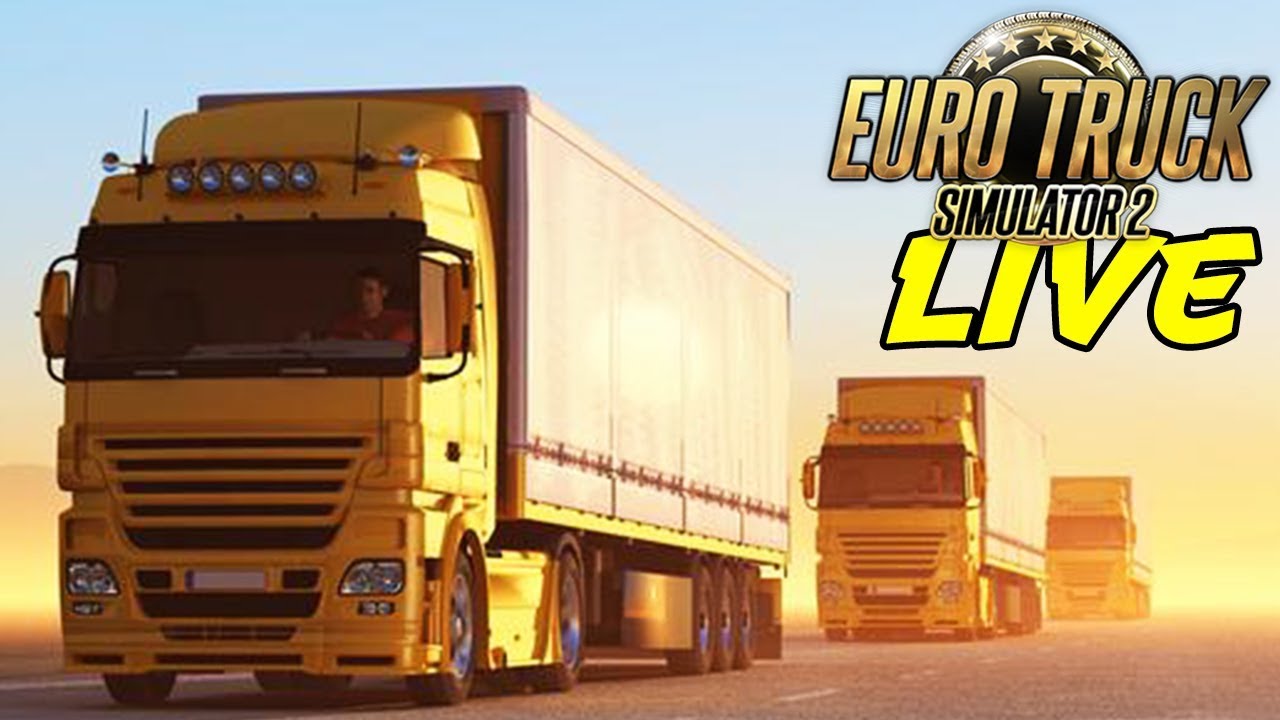 EURO TRUCK SIMULATOR 2 LIVE - CONVOGLIO AZIENDALE DA MILANO - GAMEPLAY ITA