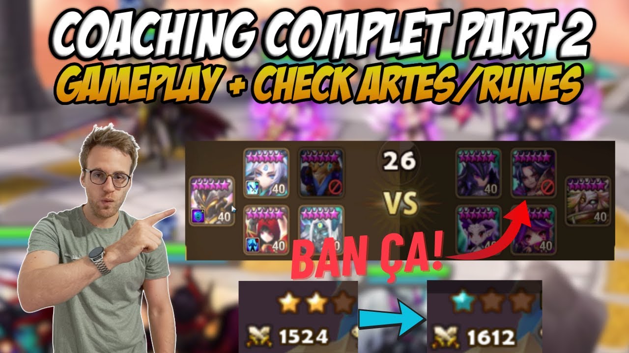 Coaching GAMEPLAY et check du compte: il est monté de 2 rangs RTA ! (objectif 3) - Part 2