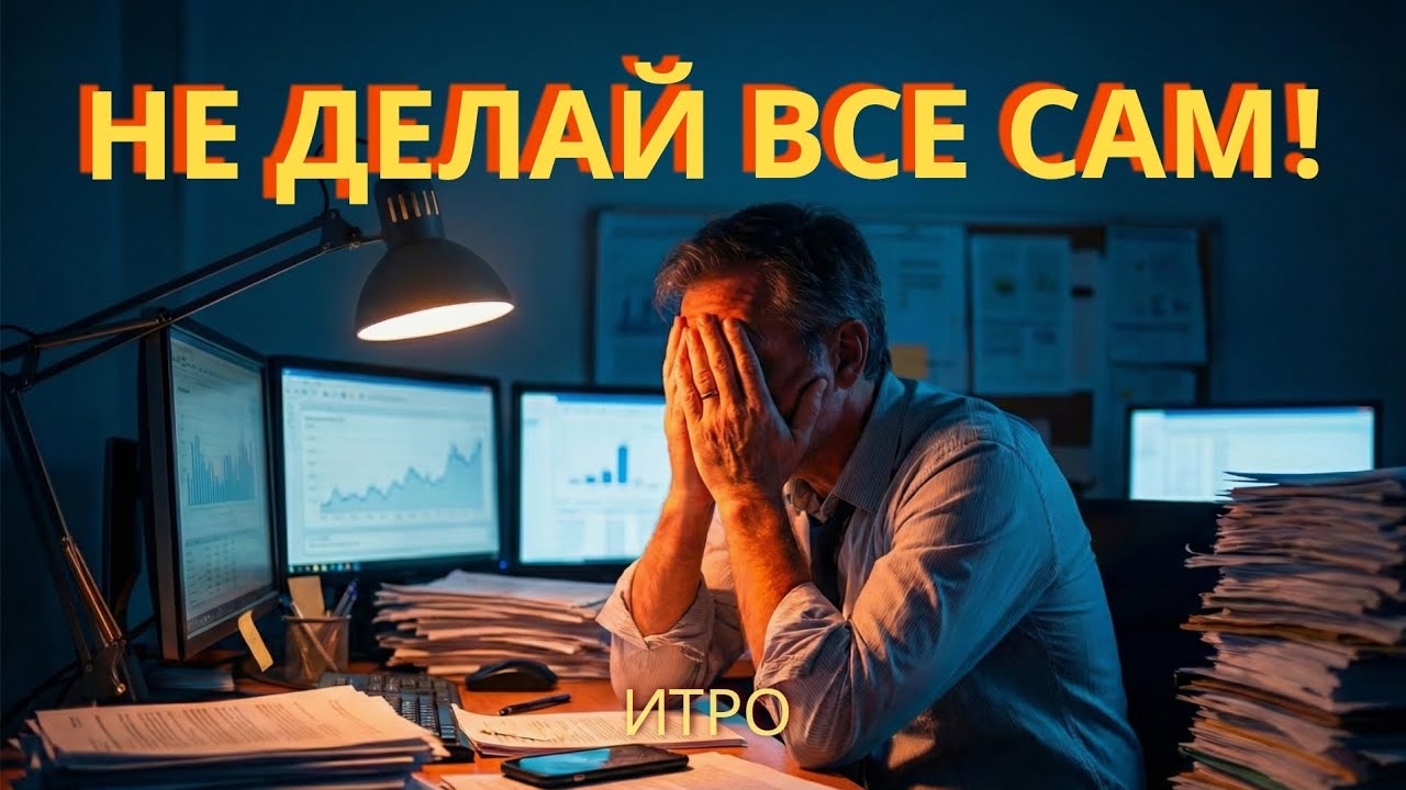 Как НЕ СГОРЕТЬ на Работе и Служении? Теология ДЕЛЕГИРОВАНИЯ