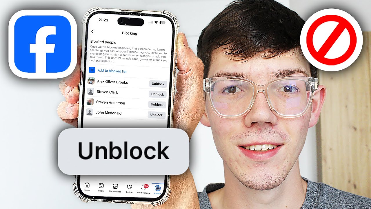 How To Unblock Someone On Facebook - Step By Step