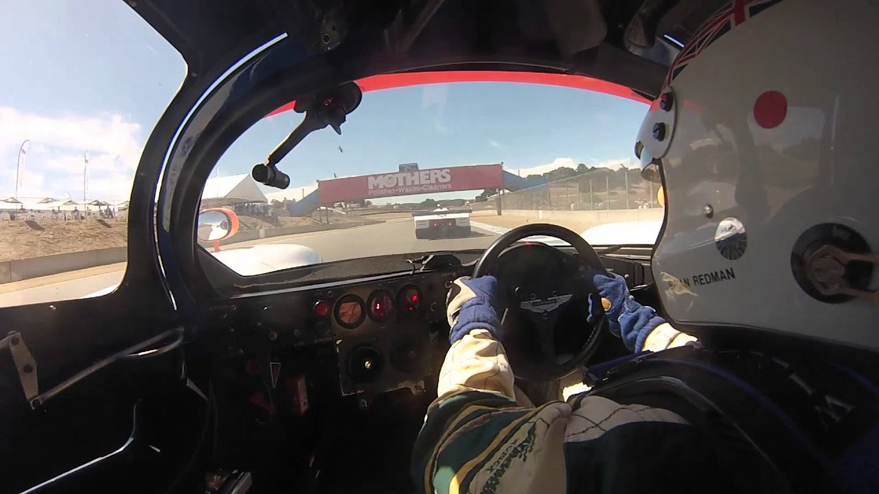 Laguna Seca hot lap: 1989 Aston Martin AMR1
