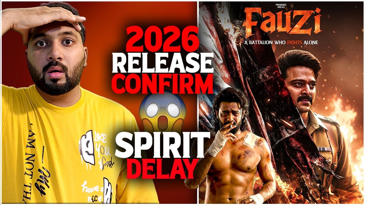 Fauzi 2026 Release Confirm: Shocking Crazy Update | Fauzi Prabhas Next Film | Fauzi Teaser | Kalki 2
