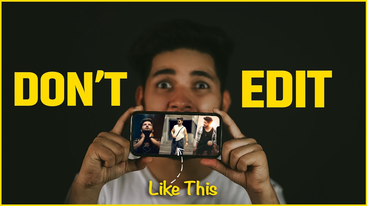 How not to edit your photos Like this - NSB Pictures