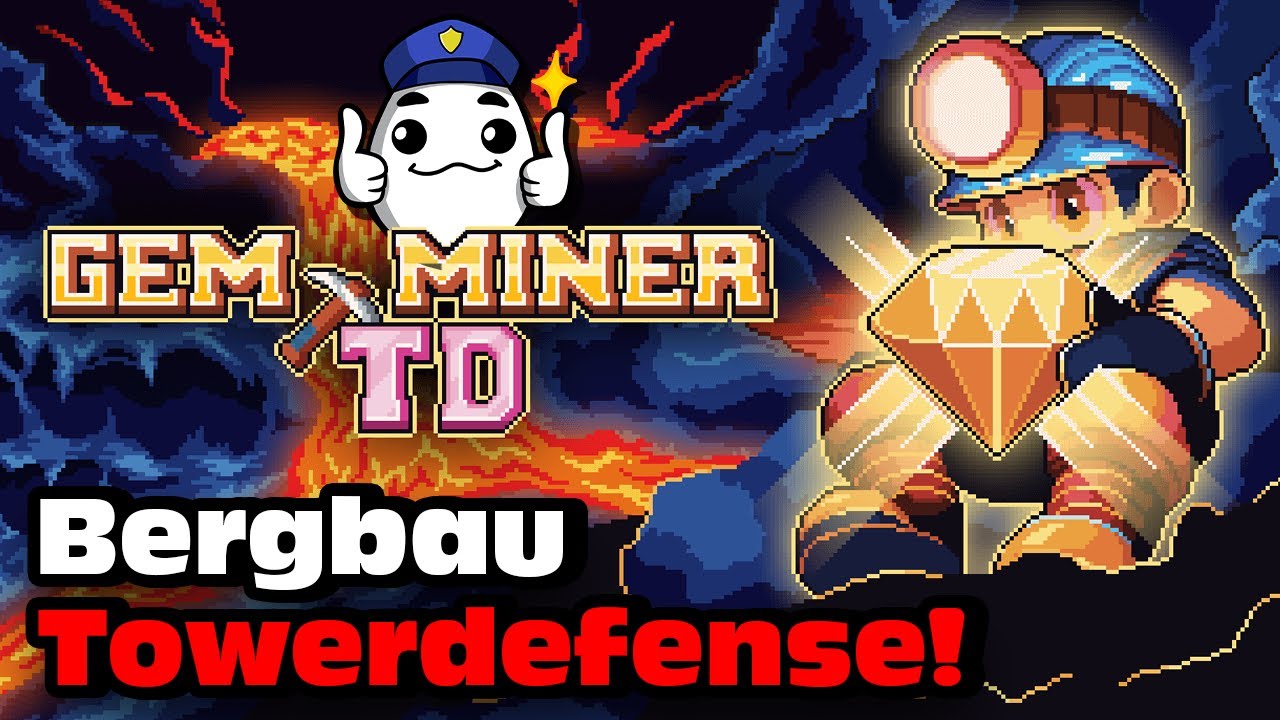 ENDLICH wieder eine geile Towerdefense ÜBERRASCHUNG mit Suchtpotenzial! | Gem Miner TD