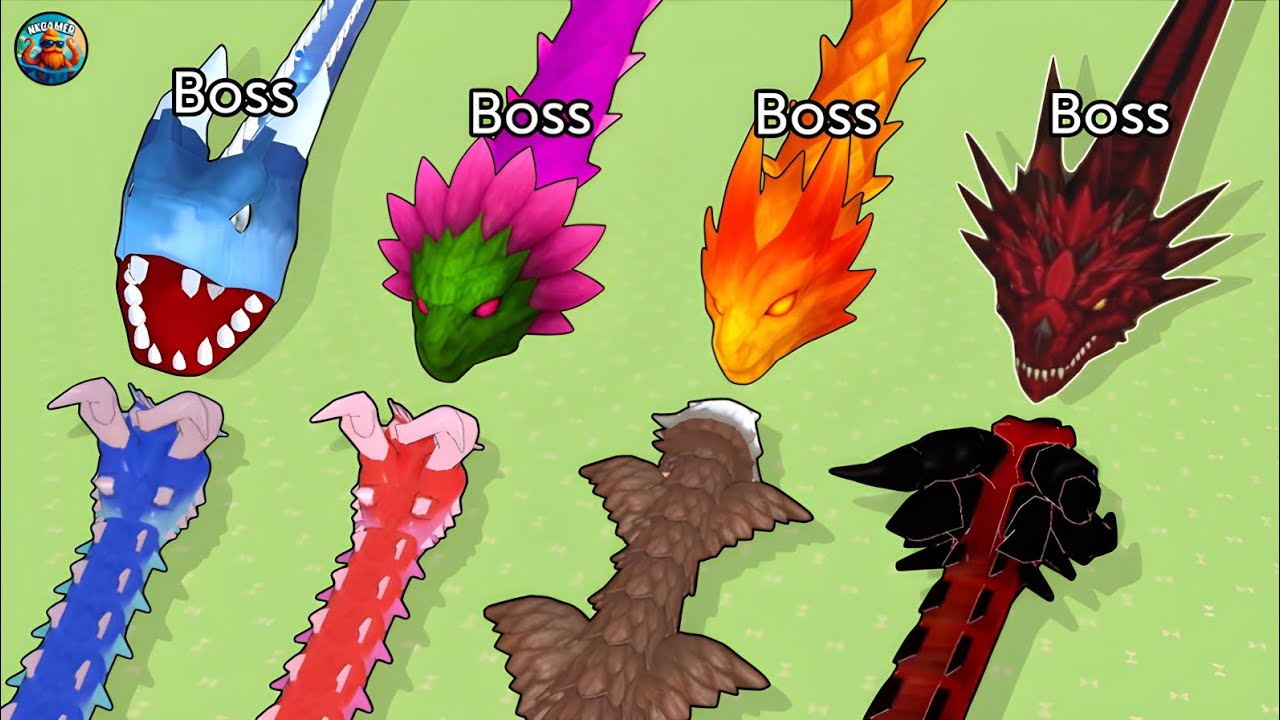 Snake Clash 3D – Unbelievable Boss Battle! ⚔️ Max Level Epic Evolution Gameplay 🐍🔥 #404