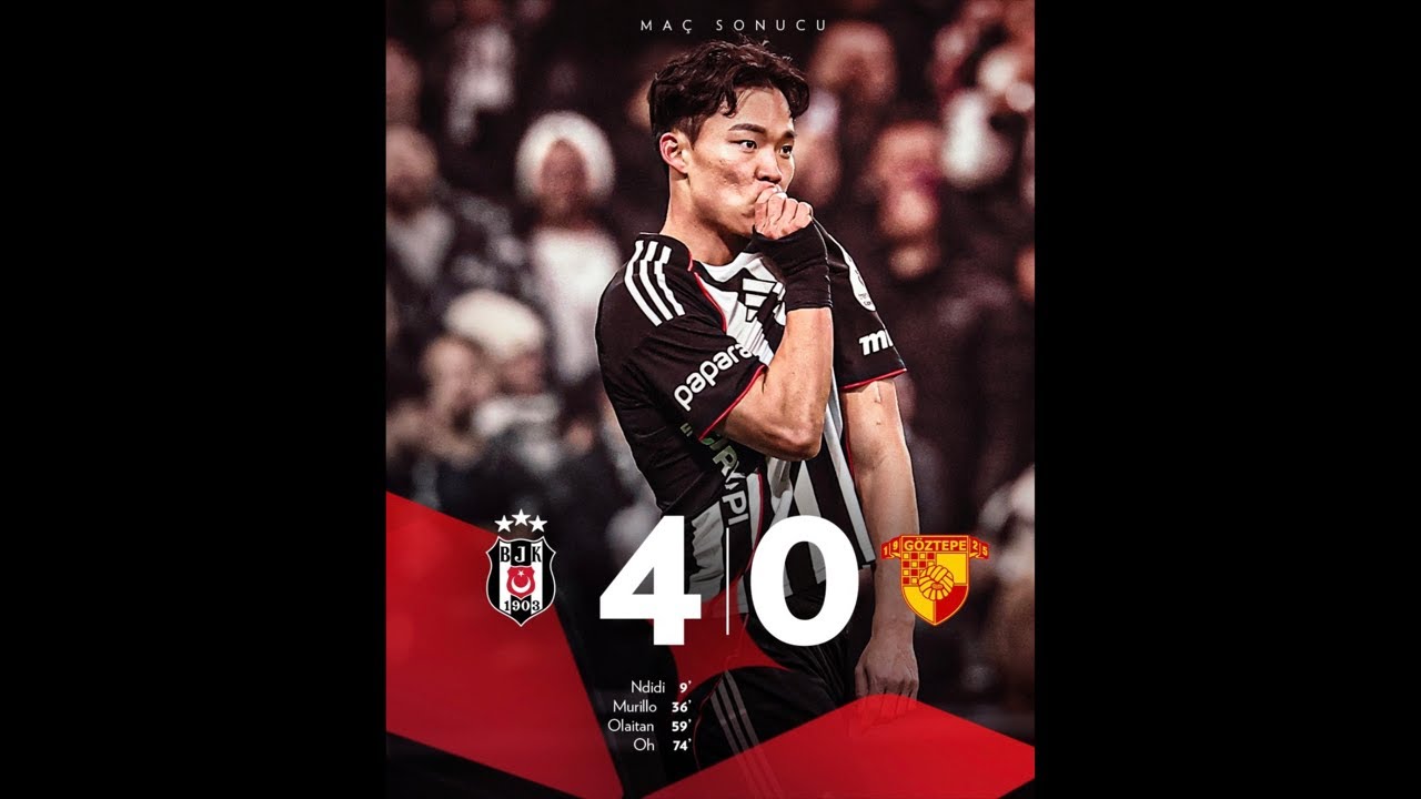 Beşiktaş-Göztepe maç sonu