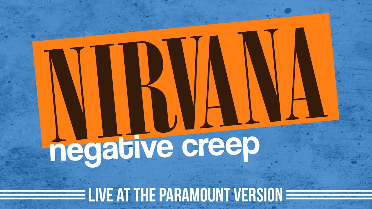Nirvana - Negative Creep (Live At Paramount version - трек для гитары)