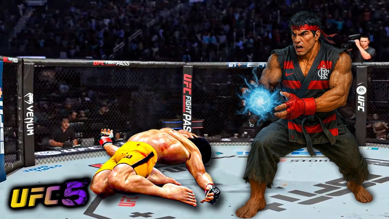 Волшебный каратист против Брюса Ли (EA Sports UFC 5) - реванш