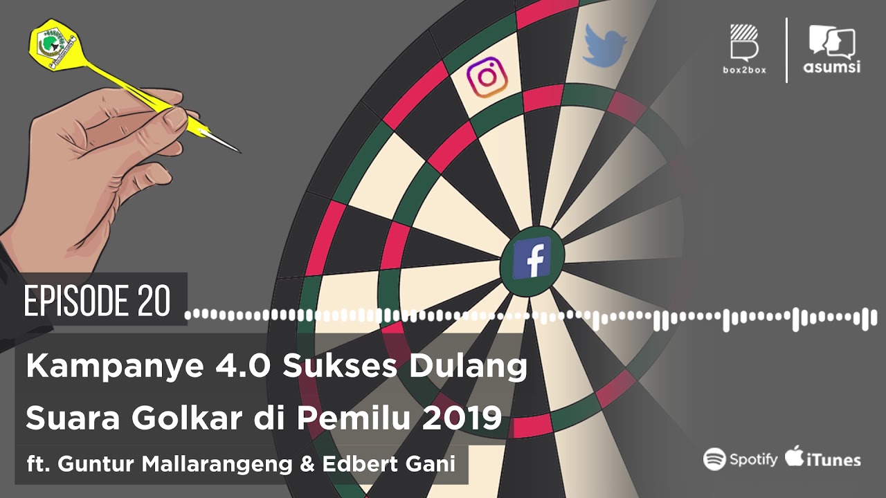 Asumsi Bersuara with Rayestu: Kampanye 4.0 Golkar di Pemilu 2019 Ft. Guntur Mallarangeng & Edbert G.