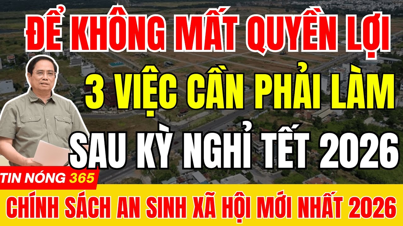 Sau Kỳ Nghỉ Tết: 3 Việc Phải Làm Ngay Để Không Mất Quyền Lợi Trợ Cấp | #tintuc  #trocap
