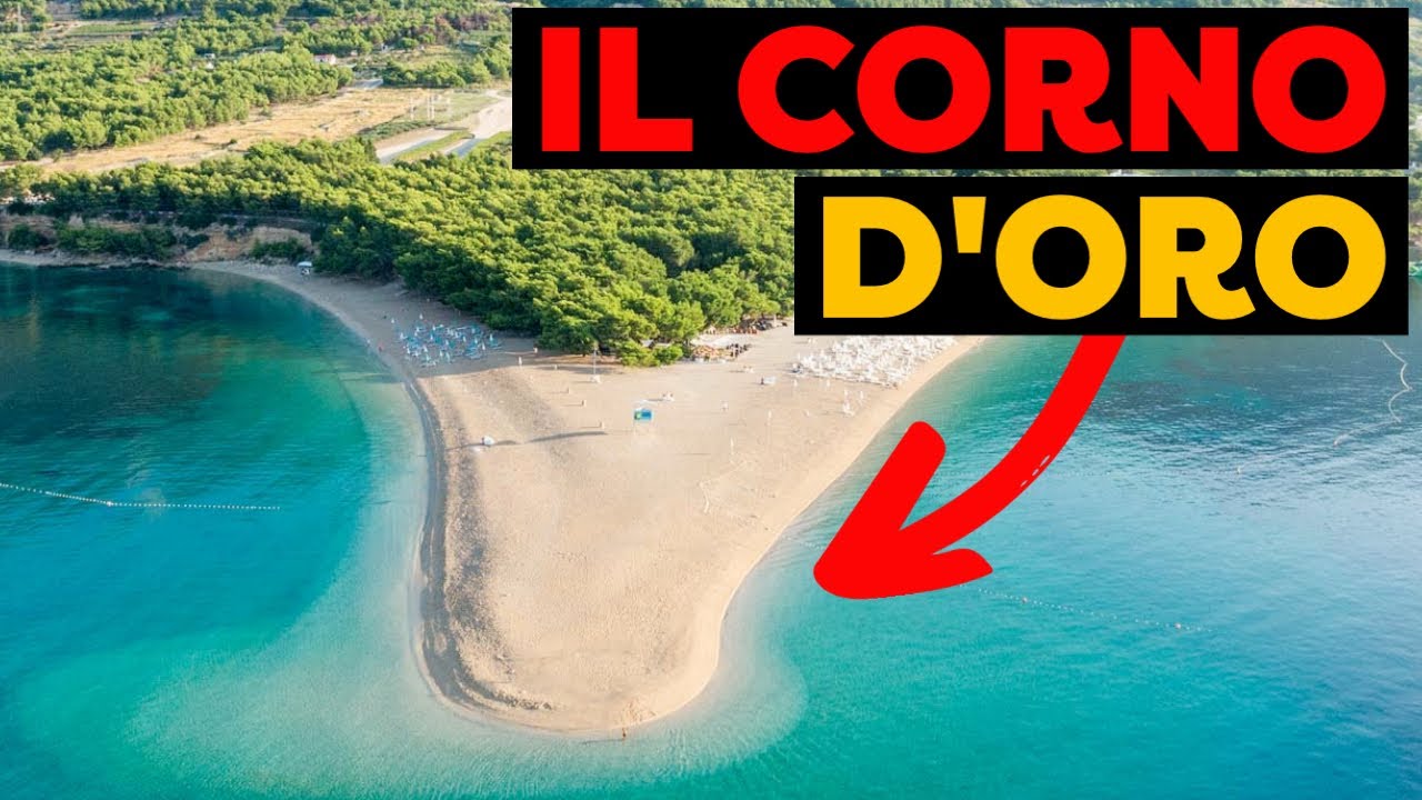 ZLATNI RAT la SPIAGGIA PIÙ BELLA D'EUROPA: ISOLA DI BRAC - BOL Croatia Road Trip Cosa Vedere Fare