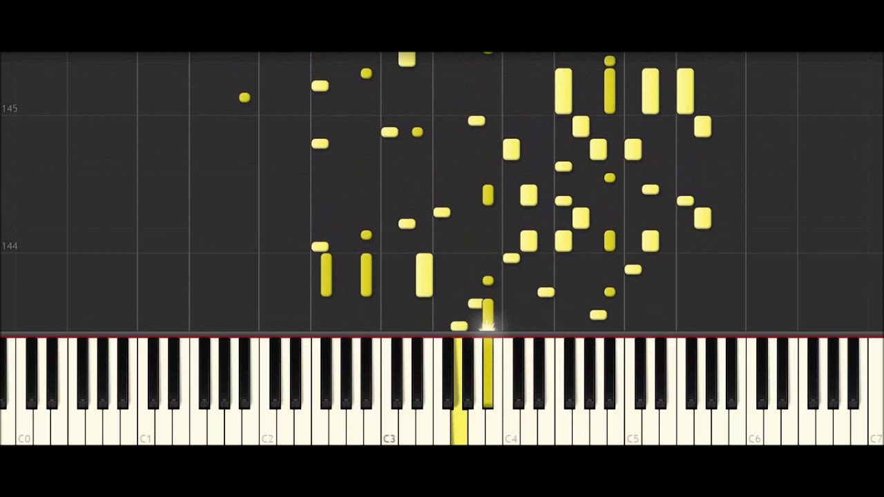 Tchaikovsky Piano Concerto No.1 Mvt.3【Synthesia】