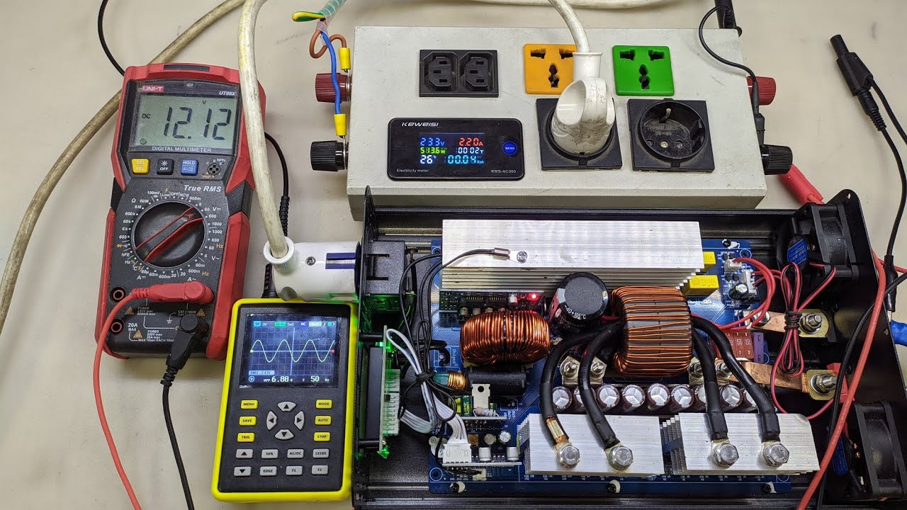 Китайський інвертор EAFC 5000W ремонт