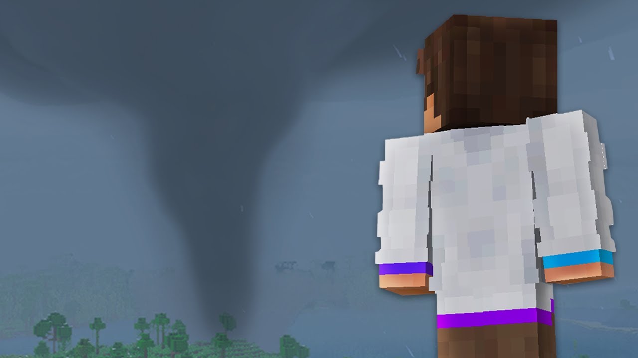 Surviving Tornadoes in Minecraft! | EWS S5 E2