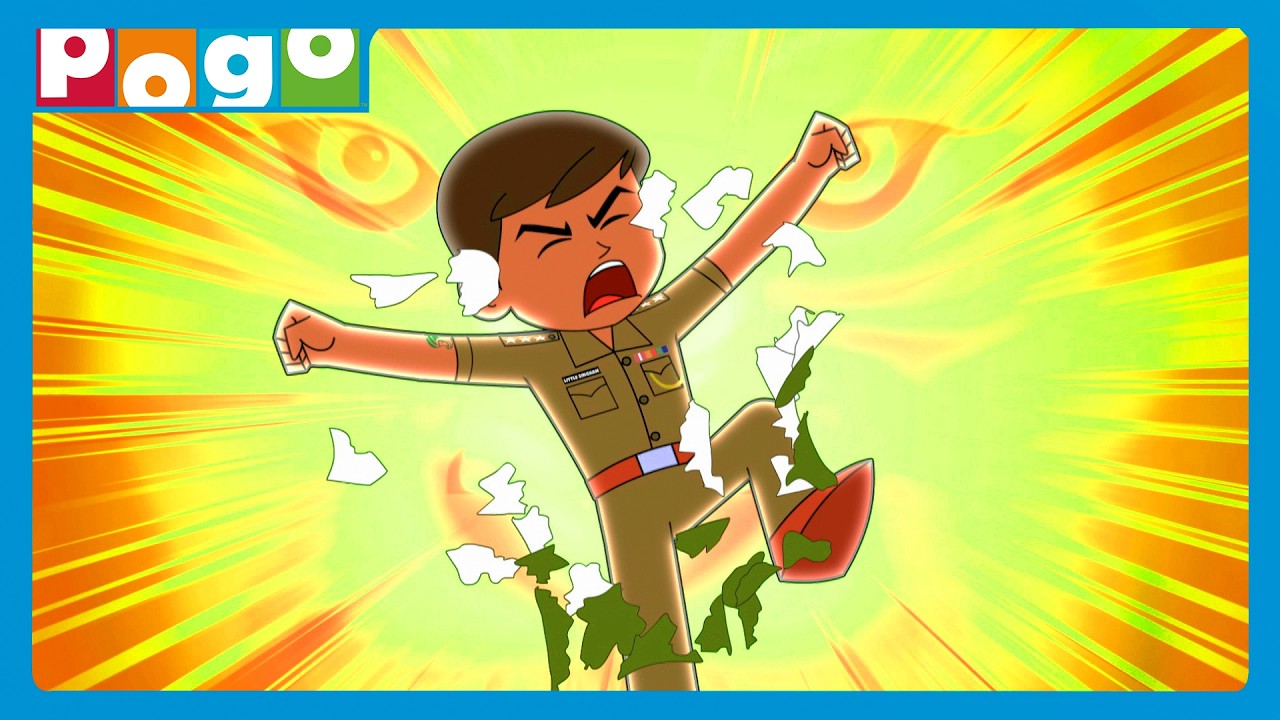 Supercop Ke Toughest Tests!🚓💪| Little Singham💪🏻| Panja Attack👋| Kids Cartoon💖| @PogoChannel​