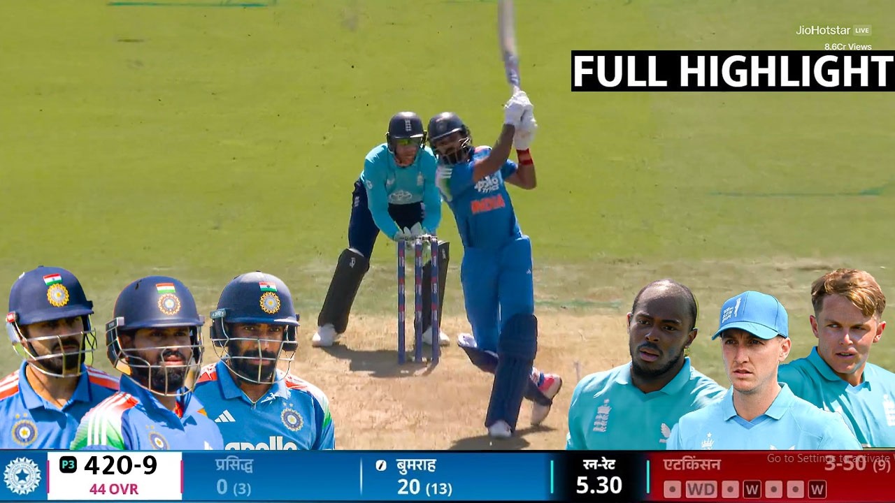 India vs England 2nd ODI 2026 Full Highlights | Ind vs Eng 2nd ODI Full Highlights 2026