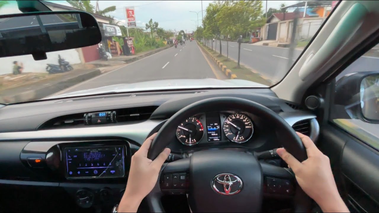 Driving POV HILUX G 2.4 M/T 2025 | TANAH GROGOT