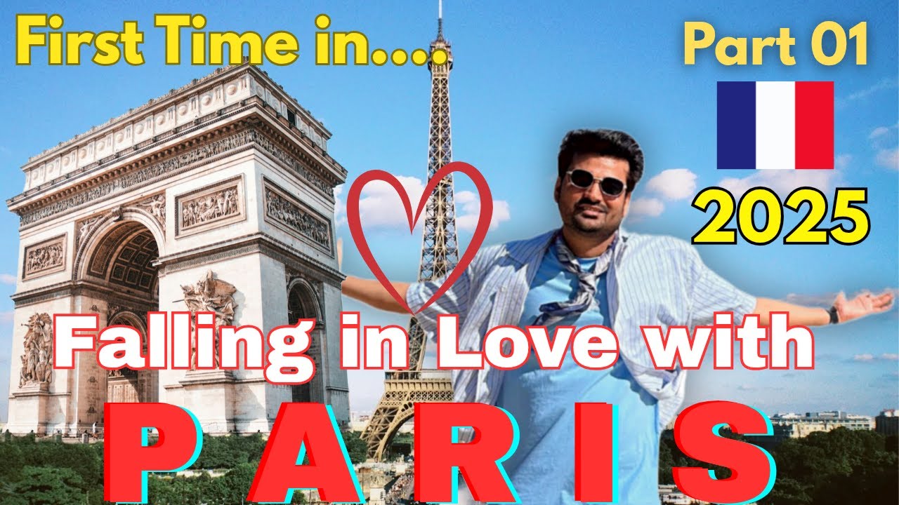 Falling in Love With Paris 🇫🇷 ❤️ | Eiffel Tower to Monmartre, Paris in 2025, Travel Vlog,Hidden Gems