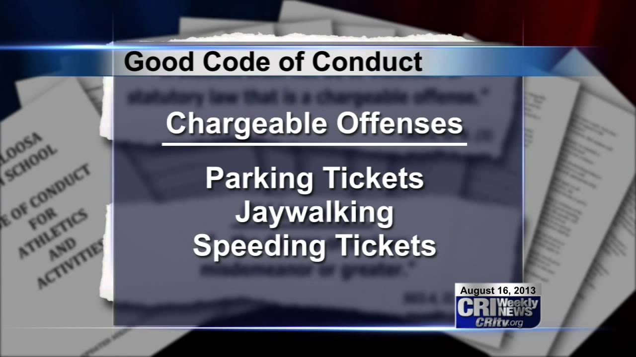 Code of Conduct Debate