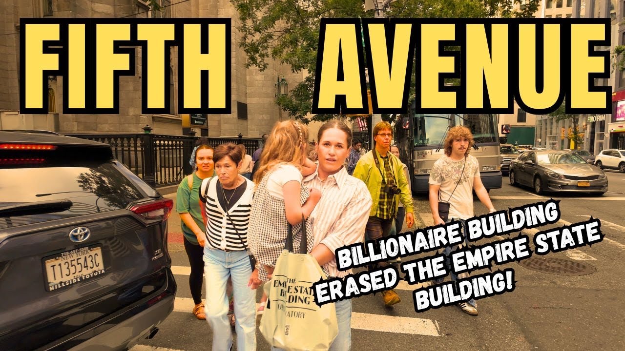 Exploring FIFTH AVENUE NYC | Billionaires' Skyscraper DESTROYED The Empire State Building!