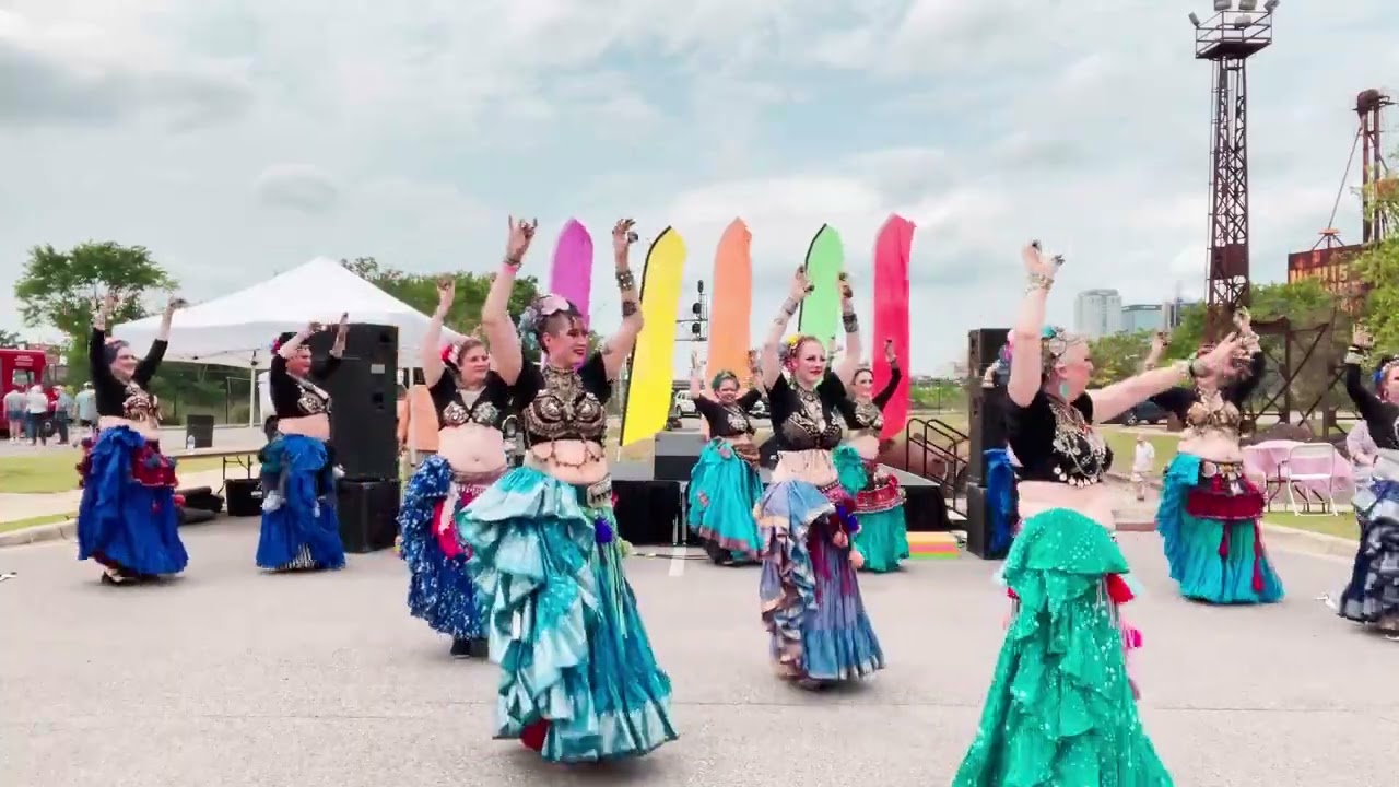 FPBD Performs with Dala Dance Company and Stormbirds Belly Dance at Magic City Art Connection Part 1
