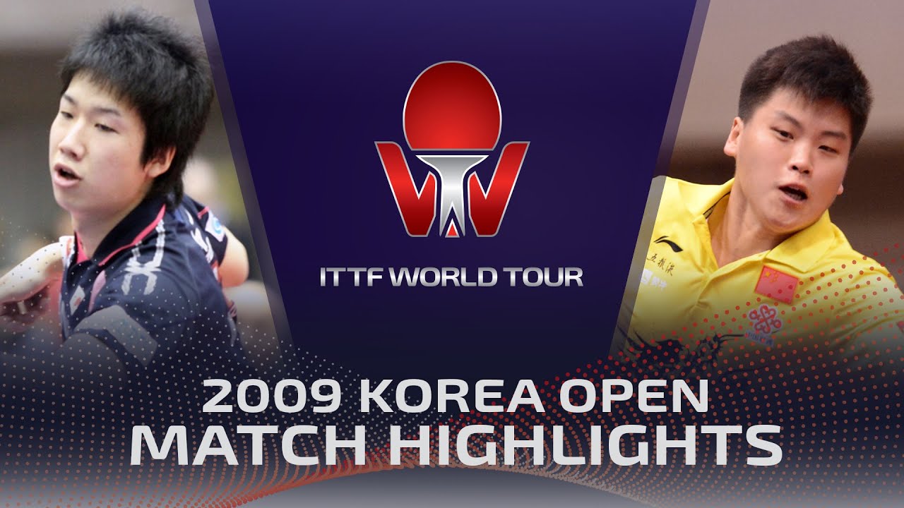 Jun Mizutani vs Hao Shuai (HD Highlights) | 2009 ITTF World Tour Korea Open
