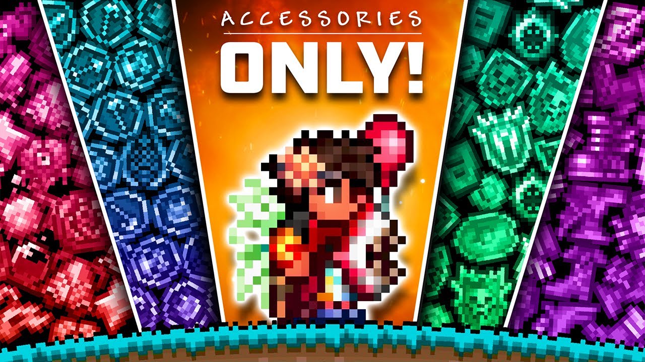 Can you Beat Terraria with Only Accessories?