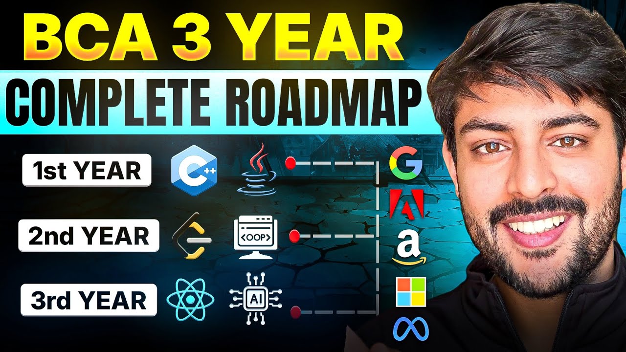 BCA 3-Year Complete Roadmap 2026 | Nobody Tells You This