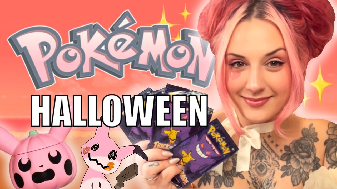 A Very Pokemon Halloween Unboxing!!! Watch me go Ghost Hunting!