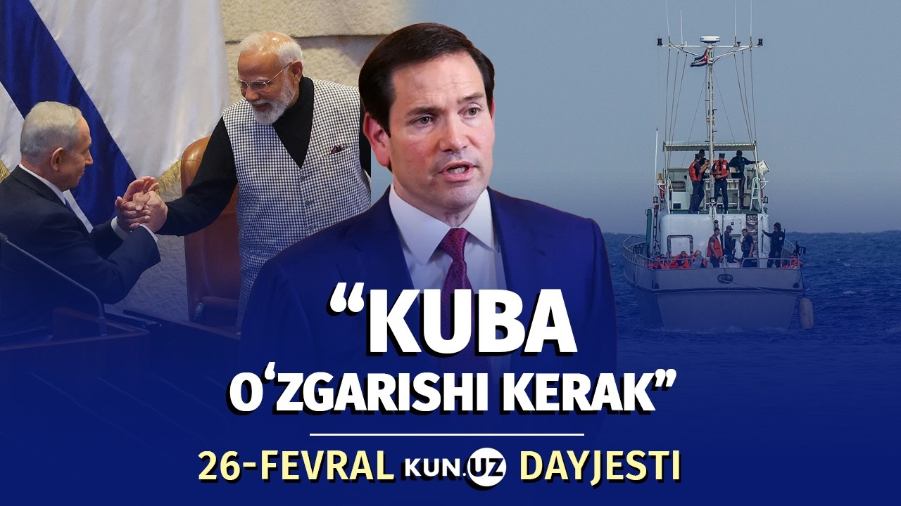 Kubaga bosqinchilar “hujumi” va Isroilni qoʻllayotgan Hindiston – kun dayjesti