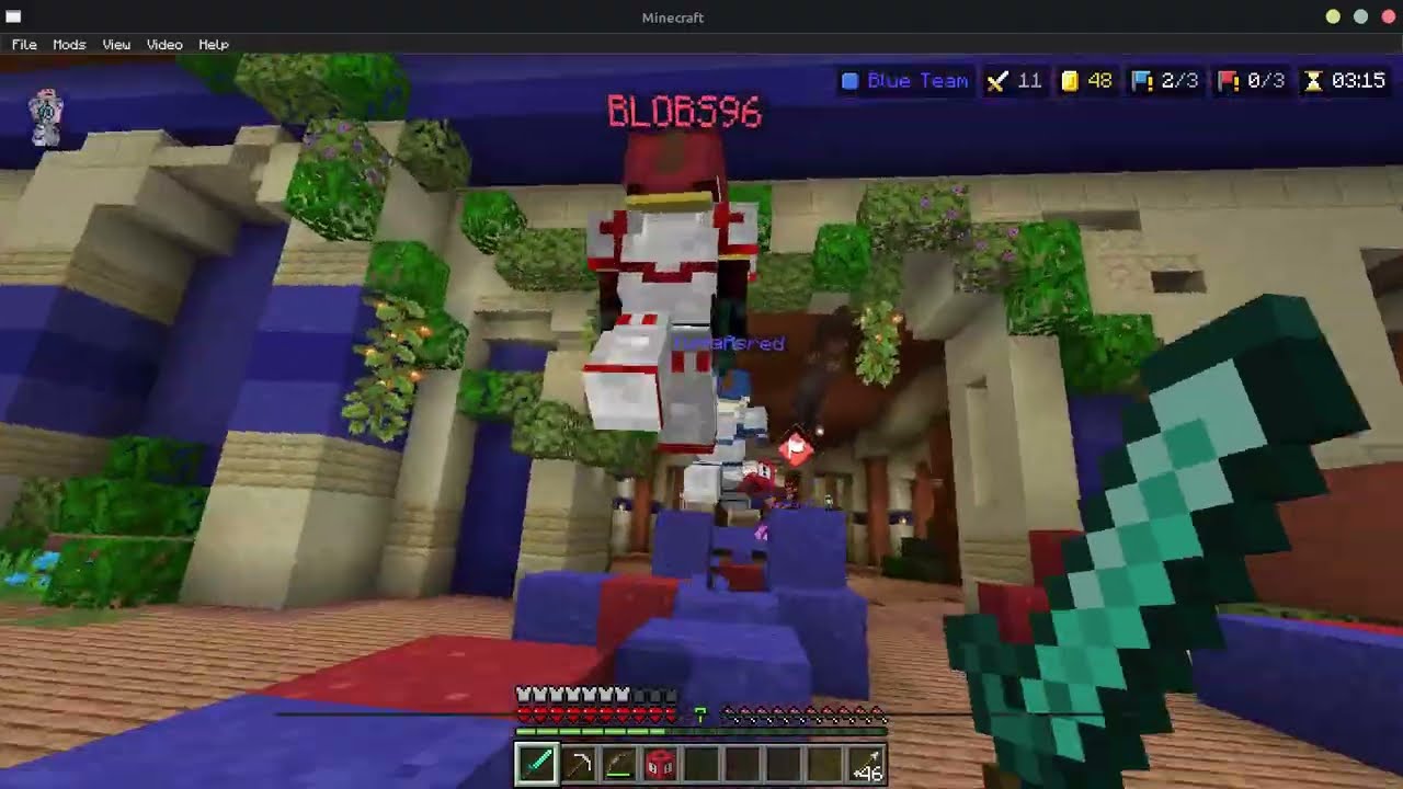 I TRIED HIVE MINECRAFT..