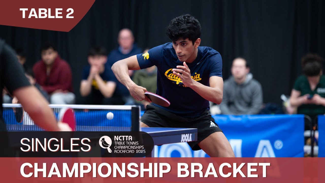 College Nationals 2025 | Day 3 | Table 2 | Singles Competition - R64 to Quarterfinals