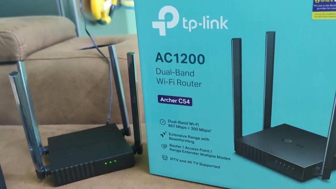 แนะนำเลย เร้าเตอร์ตัวขยายสัญญาณเน็ต ราคาถูกและดี TP-Link Archer C54 AC1200