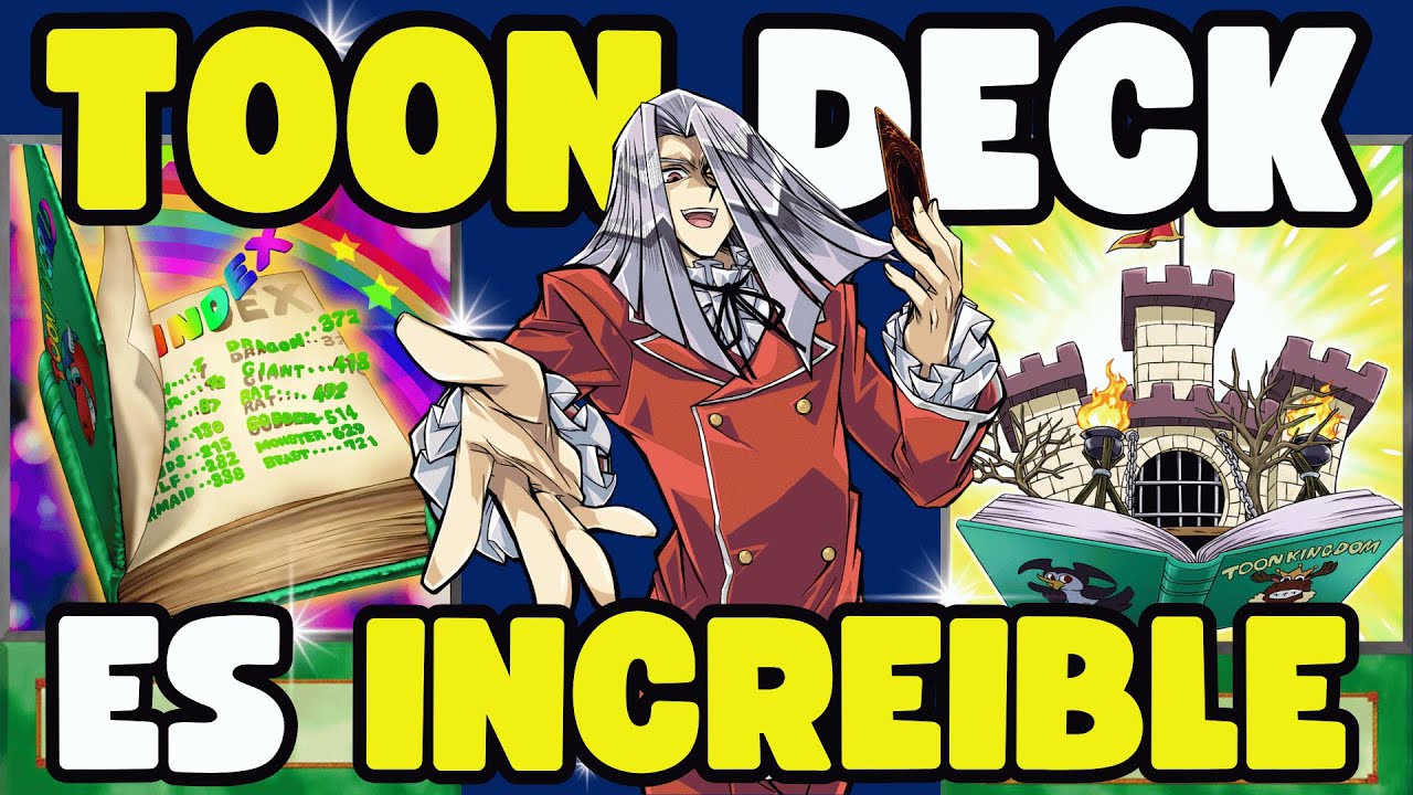 La MEJOR FORMA de JUGAR el DECK de CARICATURAS y DESTRUIR al META en Yu-Gi-Oh! Duel Links