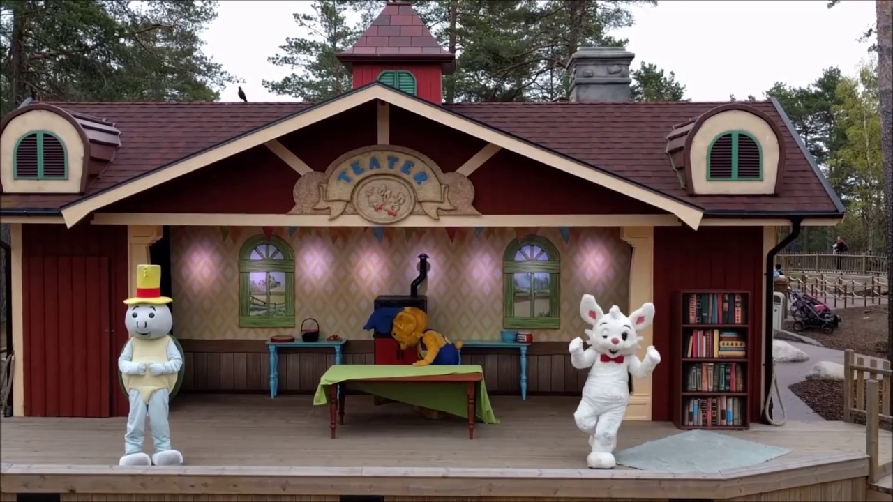 Bamse och Tårttjuven - Bamses värld - Kolmården - Bamseteatern