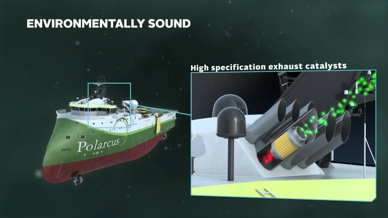 Polarcus Amani Next generation Seismic Vessel