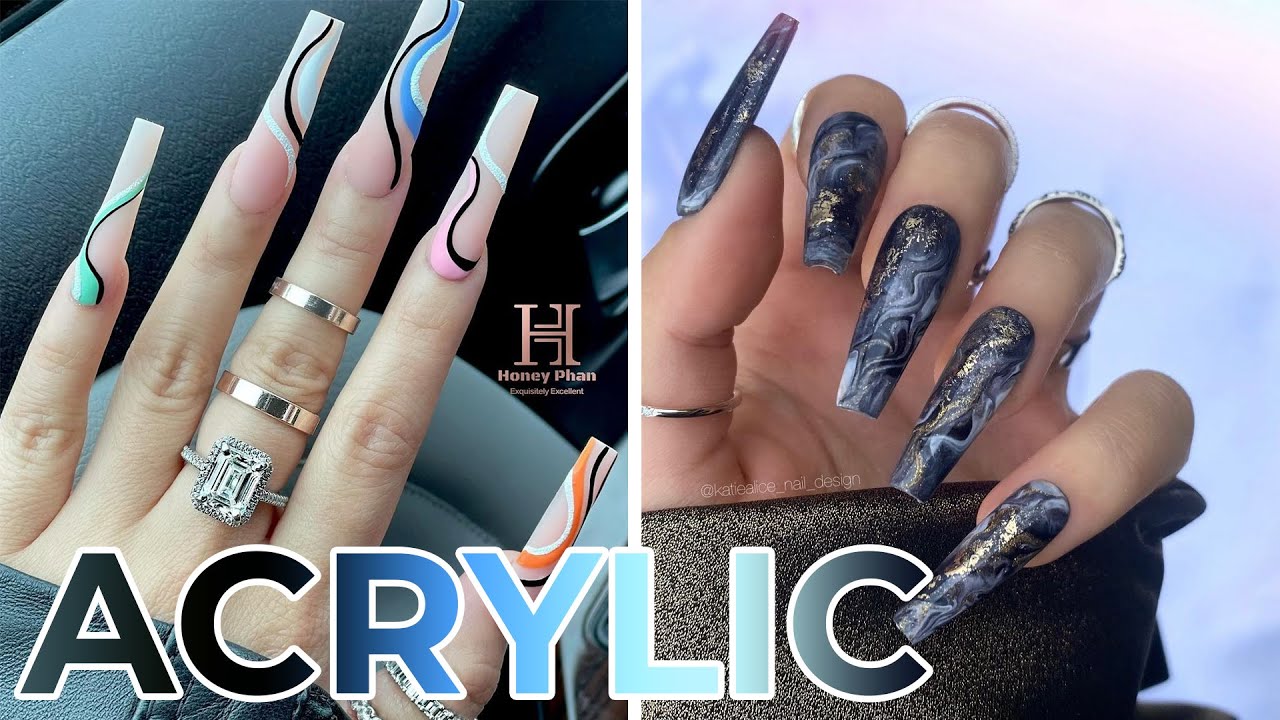 ✨180✨Amazingly Beautiful Acrylic Nail Art Designs Compilation 💅