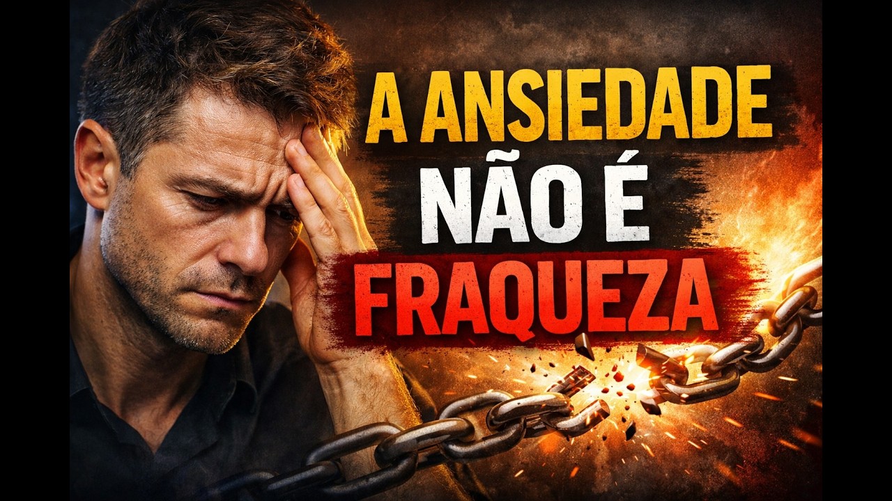 A ansiedade não é fraqueza