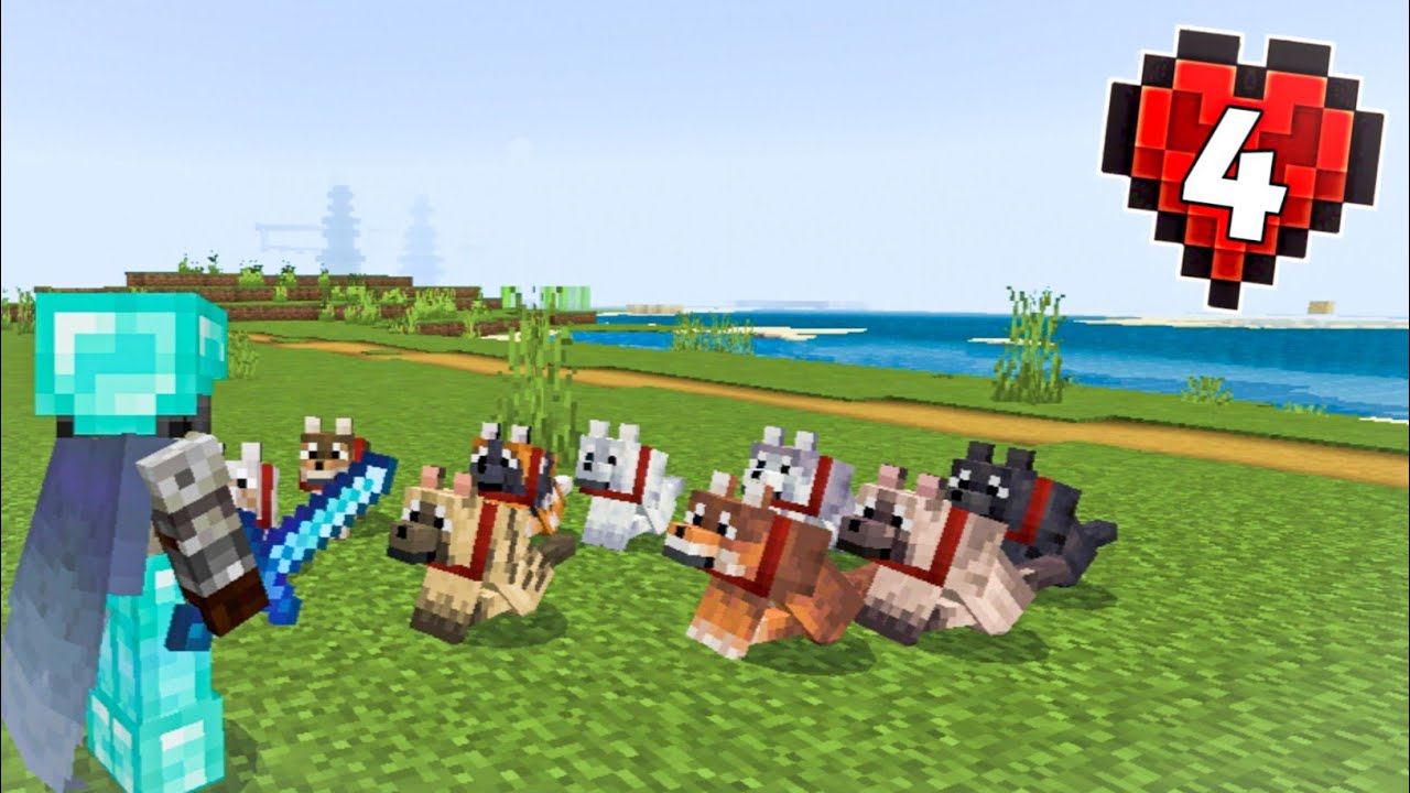 I Collect Every Wolf In Minecraft Hardcore | Hindi .