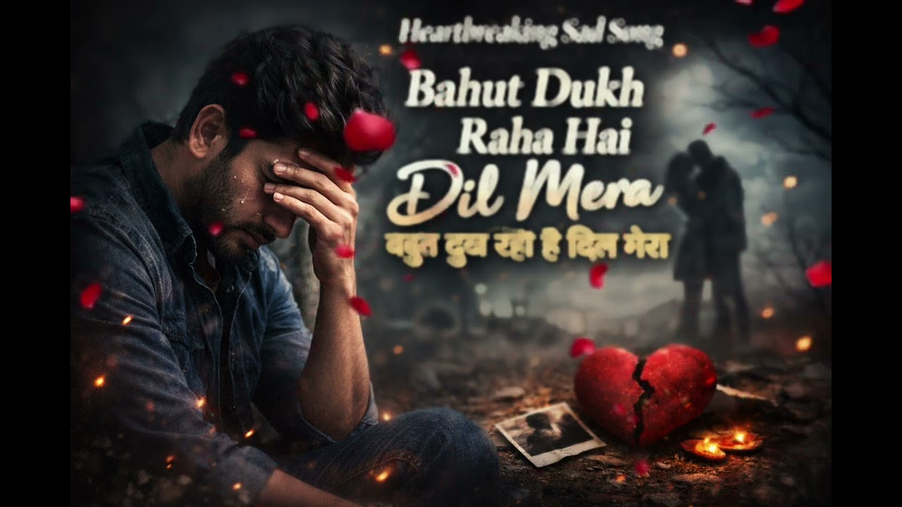 ,jahan yaadein saath hain par apna koi nahi.💔