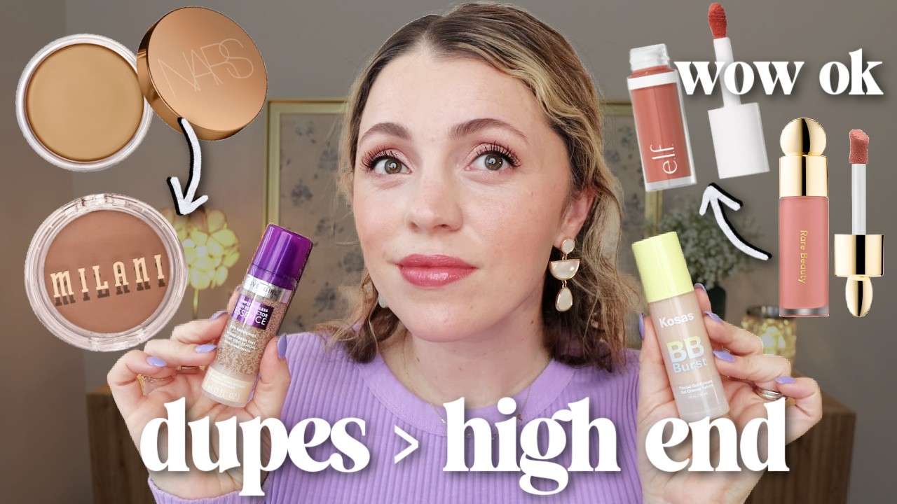 *new* Drugstore Makeup Dupes for NARS, Rare Beauty, Kosas, Tarte 🌸 Spring 2024