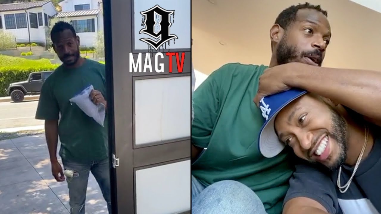 Marlon Wayans Pulls Up To Terrence J House After Wayans Bros. Comments! 😳