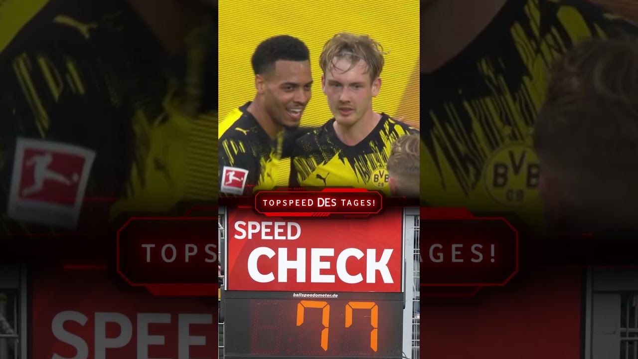 Kein SpeedCheck-Rekord, dafür BVB-Torjubel 🥳