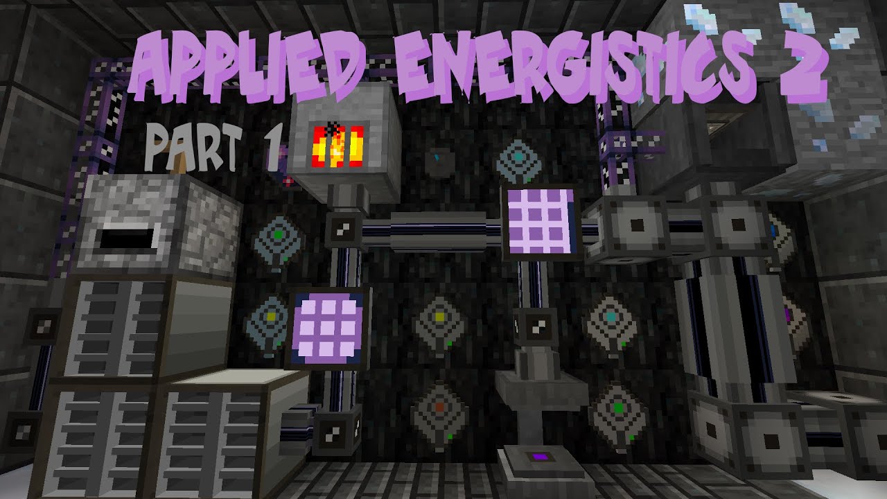 Minecraft | Applied Energistics 2 mod showcase 1.16.1 part 1