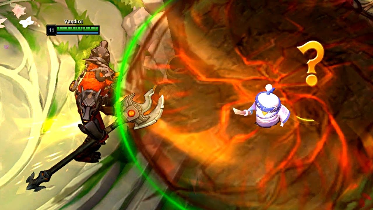 Infernal Nasus E vs Terrain