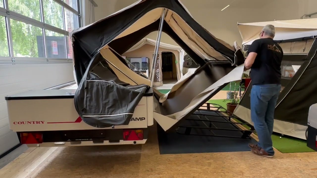MBS Caravan: Faltcaravan Country Aufbau Video 1