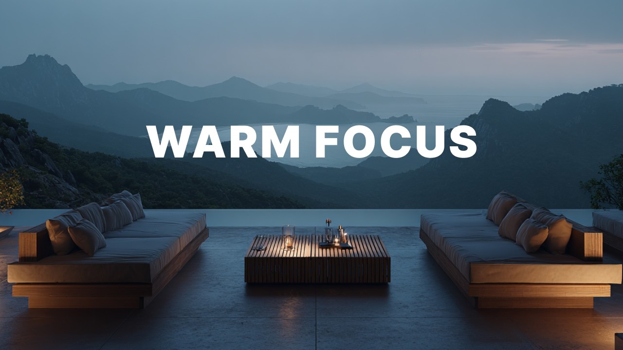 Warm Deep Work Music for Office Productivity – Focused Workflow & Long Work Sessions