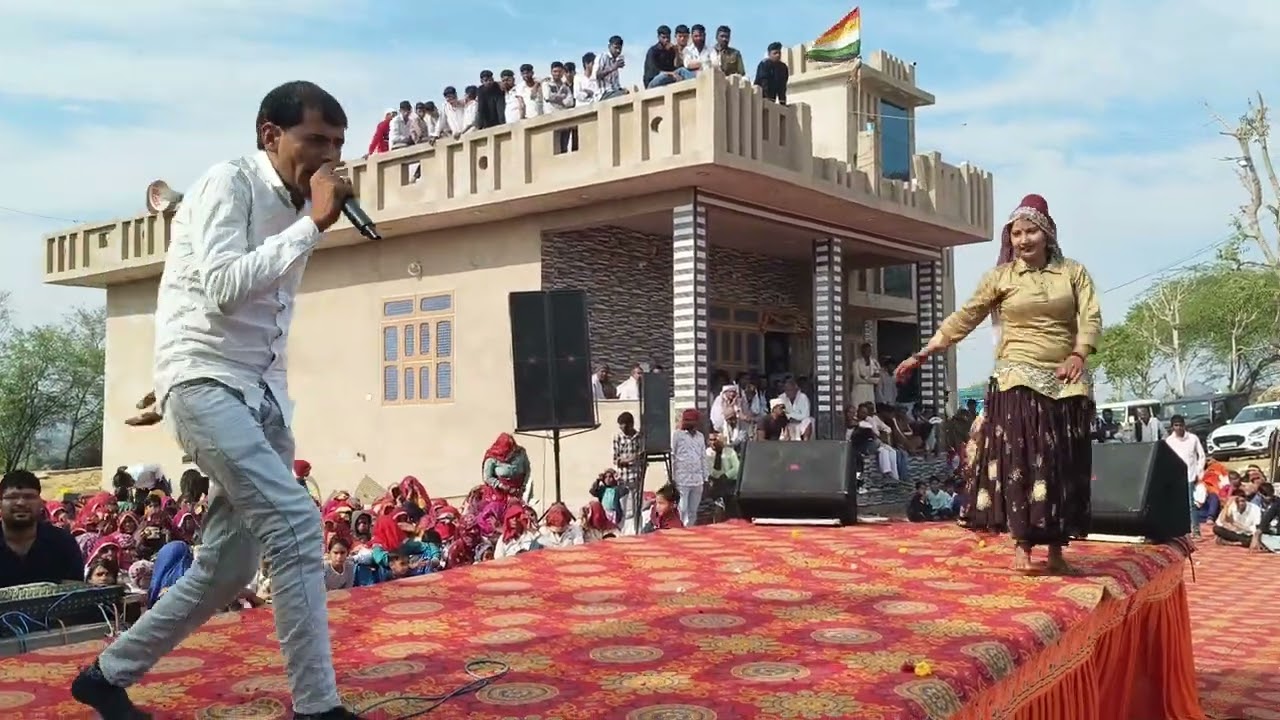 निशा यादव और राजू लालवाड़ी का कमर तोड़ डांस लाईव प्रोग्राम //जनता हुई बेकाबू//#devmusicpaota 